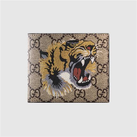 tiger gucci wallet fake|gucci tiger print wallet.